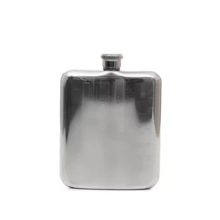 Piersiówka ALCOLE FLASK srebrna 0,24 - Piersiówki - miniaturka - grafika 1