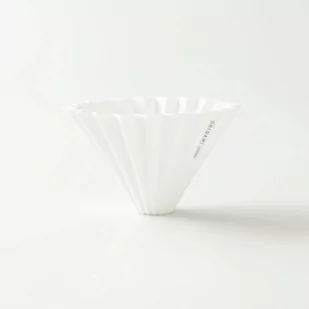 ORIGAMI Ceramiczny Origami Dripper M Biały 99300067 - Zaparzacze i kawiarki - miniaturka - grafika 2
