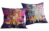 Kołdry i poduszki dla dzieci - Halantex Poduszka dziecięca 40x40 Rainbow High lalki dwustronna RBH-1841C - miniaturka - grafika 1
