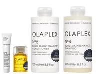 Zestawy kosmetyków damskich - Olaplex Zestaw kosmetyków do pielęgnacji włosów zniszczonych(Szampon No. 4 + Odżywka No. 5 + Olejek No. 7 + Serum No. 9) - miniaturka - grafika 1