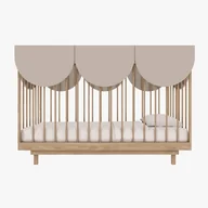 Łóżeczka i kojce - Łóżko dziecięce bloom 70x140 cm z opcją tapczanika i stoliczka - miniaturka - grafika 1