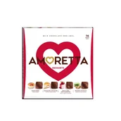 Bombonierki i czekoladki - Amoretta Desserts Praliny w Czekoladzie Mlecznej Cztery Smaki 106 g - miniaturka - grafika 1