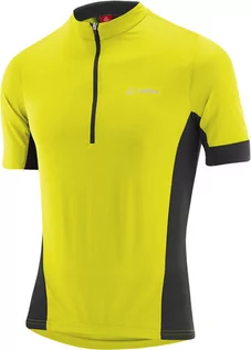 Koszulki rowerowe - Löffler Pure Half-Zip Bike Jersey Men, żółty EU 48 2022 Koszulki kolarskie - grafika 1