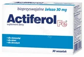 Witaminy i minerały - Actiferol fe 30 mg x 30 sasz - miniaturka - grafika 1