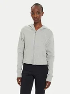 Bluzy damskie - Calvin Klein Underwear Bluza 000QS7270E Szary Regular Fit - miniaturka - grafika 1