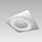 Lampy sufitowe - Luxera 75301 - Plafon MADISON 1xT5/55W kwadratowy - miniaturka - grafika 1