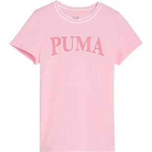 Koszulka treningowa dziewczęca Puma Squad - Odzież sportowa dziecięca - miniaturka - grafika 1