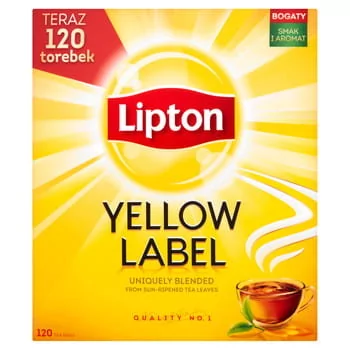 Lipton YELLOW LABEL 120TB zakupy dla domu i biura 60694551