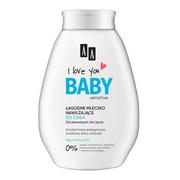 Kremy dla dzieci - AA I Love You Baby łagodne mleczko nawilżające do ciała 250ml - miniaturka - grafika 1