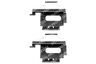 Układ hamulcowy - akcesoria - DELPHI ZESTAW INSTALACYJNY KLOCKÓW HAMULCOWYCH LX0369 MARCEDES SPRINTER TYŁ QB1282 - miniaturka - grafika 1