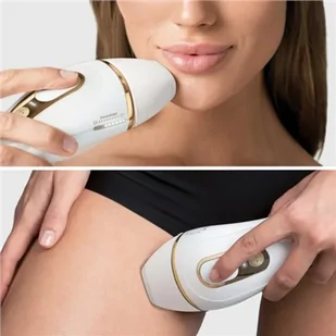 Depilator Braun PL5257 Silk-expert Pro 5 IPL Liczba poziomów mocy 10, Biały/Złoty, Przewodowy - Depilatory i golarki damskie - miniaturka - grafika 3