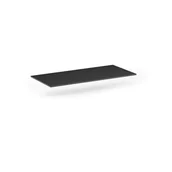 Blaty meblowe i parapety okienne - Blat stołu 1200 x 600 x 18 mm, grafitowy - miniaturka - grafika 1