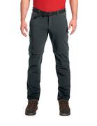 Spodnie męskie - Maier Sports spodnie funkcjonalne T-Zipp-off Tajo z 90% PA, 10% EL, w 26 rozmiarach, z paskiem, bielastyczne, szybkoschnące i odporne na działanie wody, szary, 24 (krótkie) 133003_949_24 - miniaturka - grafika 1