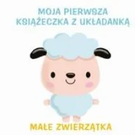 Literatura popularno naukowa dla młodzieży - Moja pierwsza książeczka z układanką Małe zwierzątka - miniaturka - grafika 1