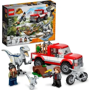 LEGO Jurassic World Schwytanie welociraptorów Blue i Bety 76946 - Klocki - miniaturka - grafika 1