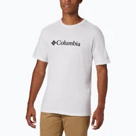 Odzież trekkingowa damska - Koszulka trekkingowa męska Columbia CSC Basic Logo - miniaturka - grafika 1