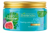 Peelingi do ciała - Bielenda Exotic Paradise cukrowy peeling do ciała 350g Figa - miniaturka - grafika 1