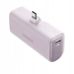 Powerbank Anker Nano 5000mAh 22.5W RÓŻOWY WPINANY (A16530V1) - Powerbanki Powerbank Anker Nano 5000mAh 22.5W RÓŻOWY WPINANY (A16530V1) - Powerbanki - miniaturka - grafika 1