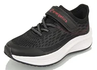 Buty dla chłopców - ENERGETICS Chłopięce uniseks Oz 2.4 Sneakersy dziecięce, czarne/czerwone, 28 EU, czarny, czerwony, 28 EU - miniaturka - grafika 1