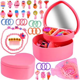 Zestaw do Stylistyki Spinki Gumki do Włosów Koraliki - Zabawy w naśladowanie dorosłych Zestaw do Stylistyki Spinki Gumki do Włosów Koraliki - Zabawy w naśladowanie dorosłych - miniaturka - grafika 1