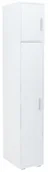 Szafy - Szafa Bodo 1D4P Biała + Nadstawka Półki I Drążek - miniaturka - grafika 1