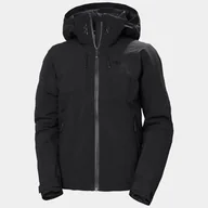 Kurtki narciarskie - Helly Hansen, Kurtka Narciarska, W Alphelia Infinity Jacket, czarny, Rozmiar XS - miniaturka - grafika 1