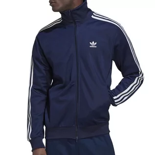 Bluzy męskie - Bluza adidas Originals Adicolor Classics Beckenbauer Primeblue Track Top HK7364 - granatowa - grafika 1