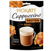Cappuccino i kawy smakowe - Napój Kawowy Kawa Cappuccino Karmel Protein Białko Pianka Mokate 40g - miniaturka - grafika 1