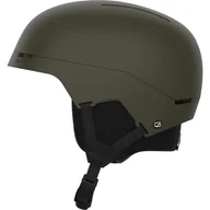 Kaski narciarskie - Salomon Brigade, kask narciarski, ciemnozielony - miniaturka - grafika 1