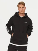 Bluzy męskie - Off-White Bluza OMBB097S22FLE0091001 Czarny Regular Fit - miniaturka - grafika 1