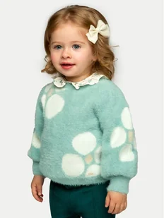 Mayoral Sweter 2321 Zielony Regular Fit - Swetry dla chłopców - miniaturka - grafika 1