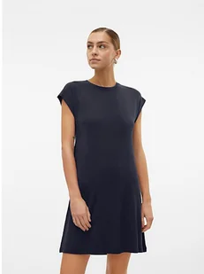Vero Moda Sukienka w kolorze granatowym - Sukienki - miniaturka - grafika 1