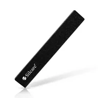 Akcesoria do paznokci - SILCARE Pilnik Do Paznokci Szeroki 180/240 Czarny - miniaturka - grafika 1