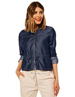 Kurtki damskie - Street One Damska kurtka dżinsowa A211611, Soft Rinsed wash, 34 - miniaturka - grafika 1