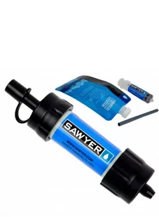 Filtr do wody Sawyer Mini Water Filtration System - blue - Kuchnia turystyczne i akcesoria - miniaturka - grafika 1