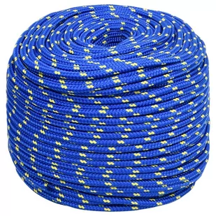 Linka żeglarska, niebieska, 8 mm, 50 m, polipropylen - Żeglarstwo - miniaturka - grafika 3