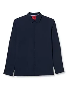 HUGO Koszulka męska Koey, Navy413, 39 - Koszulki męskie - miniaturka - grafika 1