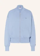 Kurtki damskie - Tommy Hilfiger Bluzon W Stylu Dresowym blau - miniaturka - grafika 1