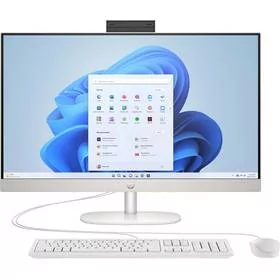 Komputer stacjonarny All-in-One HP 27-cr0001nc (8E4V0EA#BCM) Biały - Zestawy komputerowe - miniaturka - grafika 1