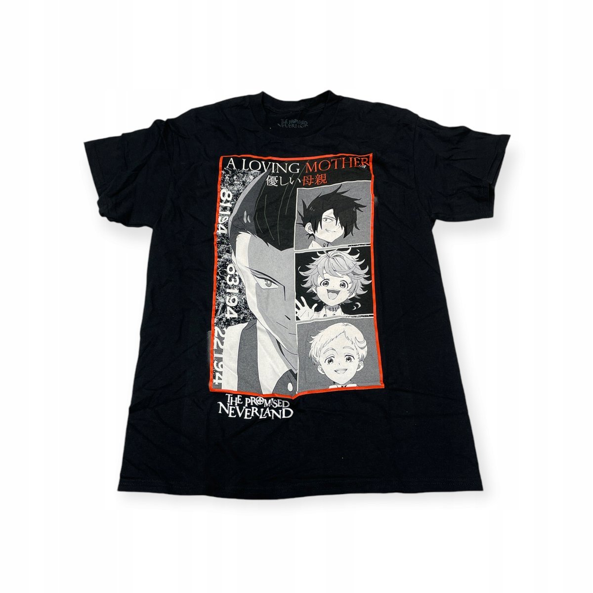 Koszulka T-shirt męski okrągły dekolt SPENCER'S THE PROMISED NEVERLAND M