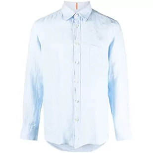 BOSS Koszulka męska, Open Blue460, XL - Koszulki męskie - miniaturka - grafika 1