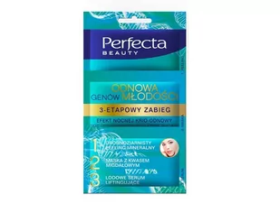 DAX Cosmetics Perfecta Beauty Odnowa Genów Młodości 3-etapowy zabieg 13ml 5900525041494 - Peelingi i scruby do twarzy - miniaturka - grafika 1