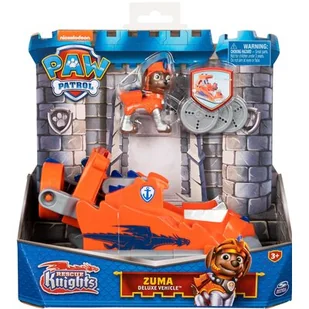Psi Patrol Rescue Knights Rycerze Zuma figurka i pojazd poduszkowiec - Samochody i pojazdy dla dzieci - miniaturka - grafika 1