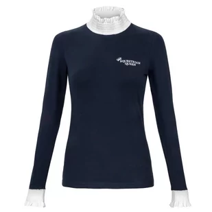 Koszulka konkursowa jeździecka damska Equestrian Queen Hazel z długim rękawem - Koszulki jeździeckie - miniaturka - grafika 1