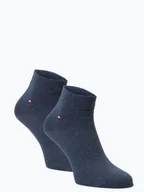 Skarpetki męskie - Tommy Hilfiger Skarpety pakowane po 2 szt. Mężczyźni Bawełna niebieski jednolity, 39-42 - miniaturka - grafika 1
