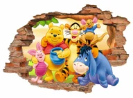 Pasmanteria - FOTOTAPETY naklejki na ścianę dla dzieci 3D 130x90 /NaklejkiOzdobne.pl - miniaturka - grafika 1