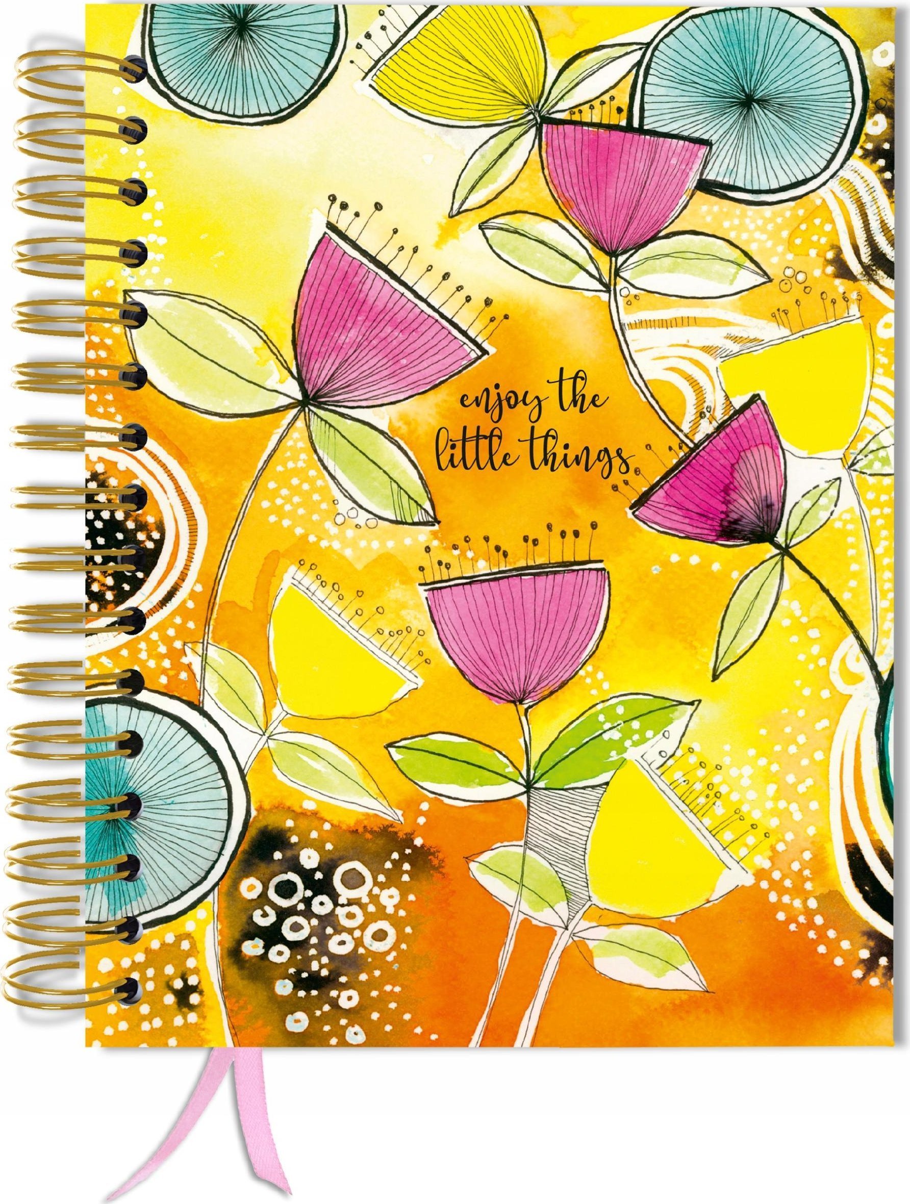 TadaPlanner Bullet journal 180 stron notatnik zeszyt w kropki A5+ notes