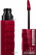 Szminki - MAYBELLINE - SUPERSTAY VINYL INK - Winylowa pomadka do ust - 4,2 ml - 55 - ROYAL - miniaturka - grafika 1