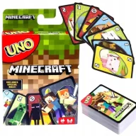 Gry planszowe - Uno Minecraft - Mattel - miniaturka - grafika 1