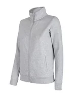Kurtki i kamizelki sportowe damskie - 4F Bluza w kolorze szarym - miniaturka - grafika 1